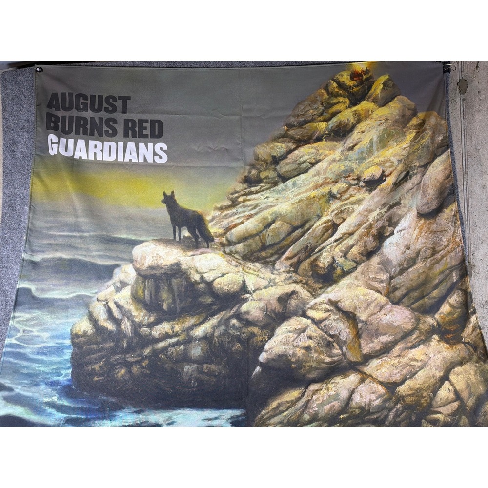 August Burns Red Guardians Album Art Wall Flag Tapestry Metalcore Band Merch